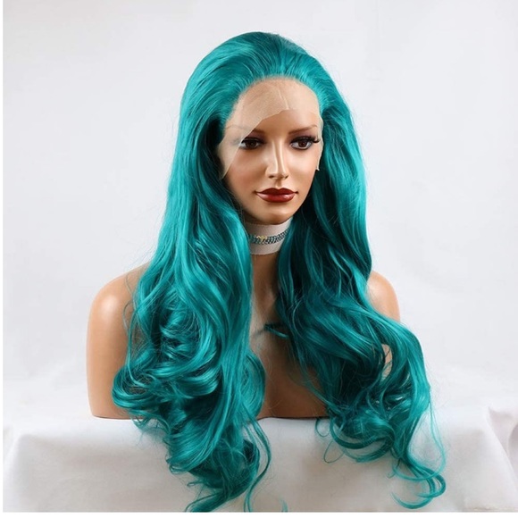 💫24” TEAL BODY WAVE LACE FRONT WIG💫 *NEW*
🆕🆕🆕 - Picture 2 of 7